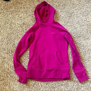Pinkish/purple therma-fit Nike sweatshirt